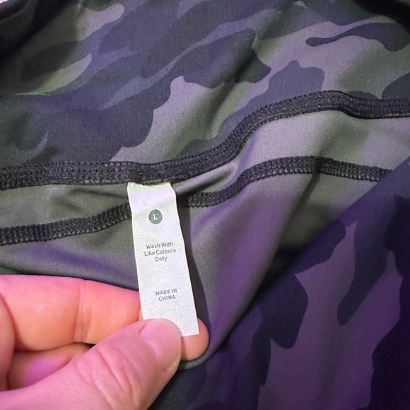 Black gray camo legging - Picture 2 of 5